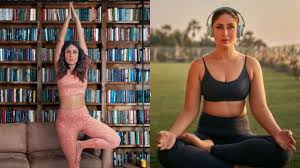 Yoga by Bollywood celebrities / love for yoga